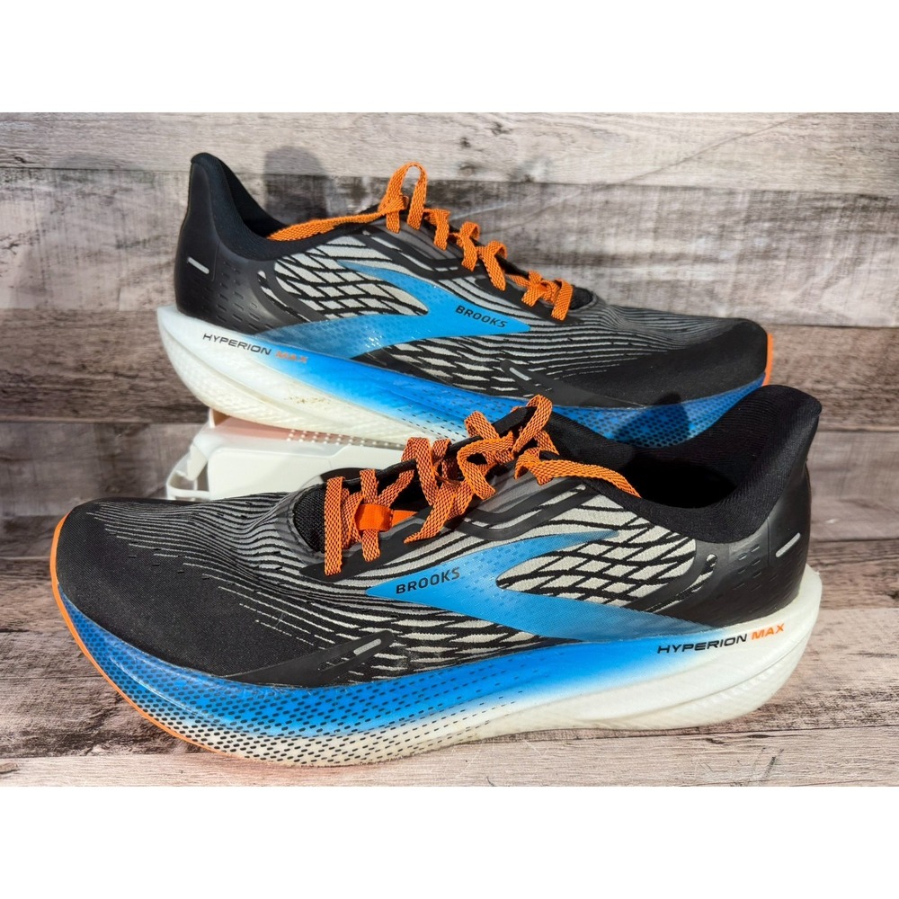 Brooks Hyperion Max [1103901D019] Men Running‎ Shoes Black/Grey/Orange 10.5